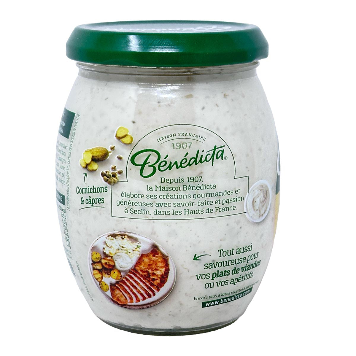 Bénédicta Tartare  (260g) - Delikater Genuss mit Gewürzgurken und Kapern