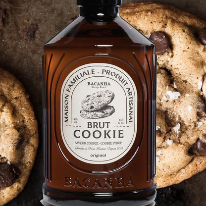Bacanha Cookie Sirup 400 ml - Französischer Keksgenuss in jeder Flasche