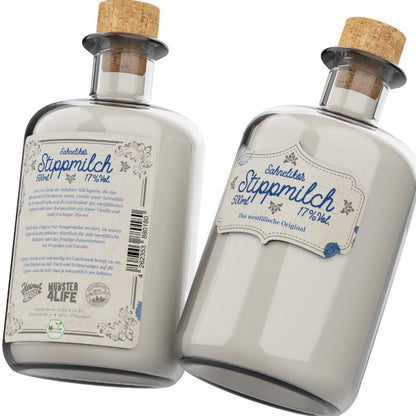 Heimat Heroes Stippmilch Likör - Westfälisches Original Seit 2022, 0,5L, 17% Vol.