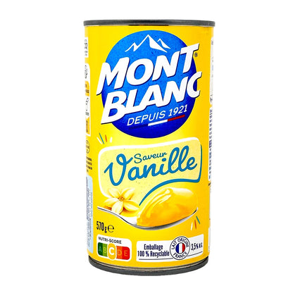 Mont Blanc Creme Vanille: Köstliches Dessert mit authentischem Vanillegeschmack
