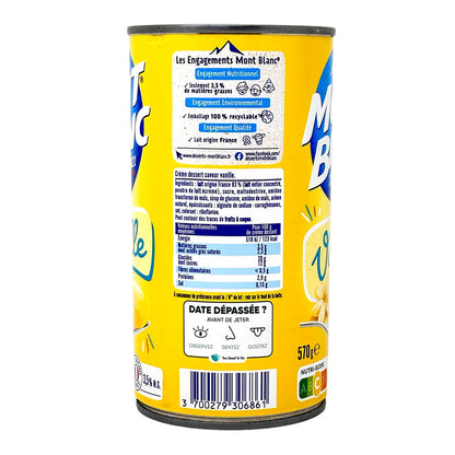 Mont Blanc Creme Vanille: Köstliches Dessert mit authentischem Vanillegeschmack