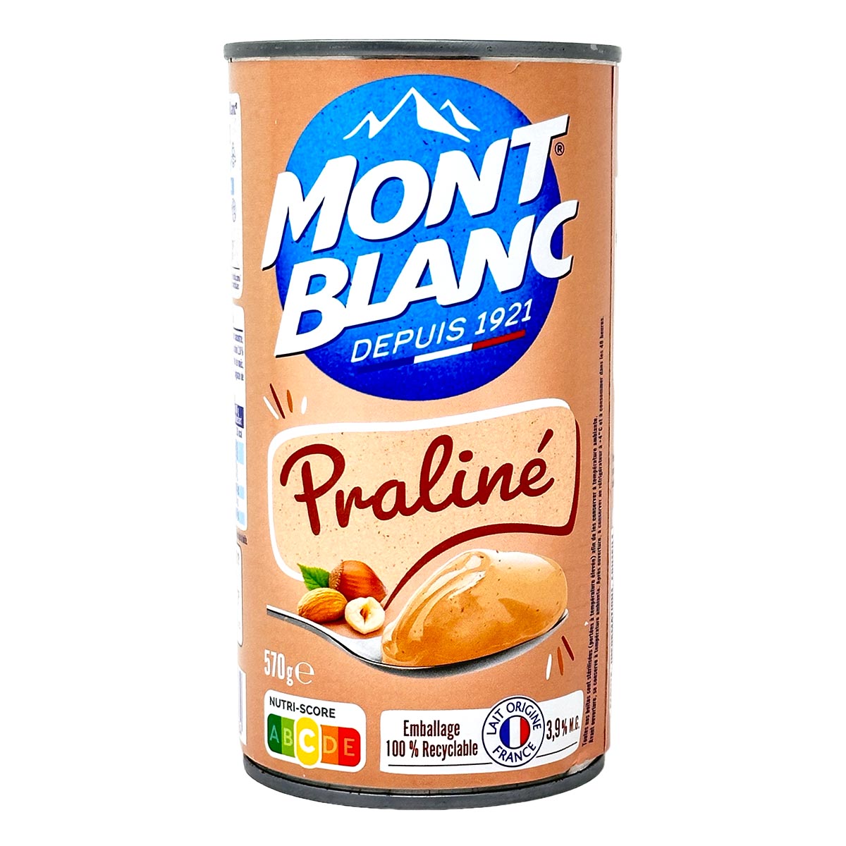 Mont Blanc Praliné Nougat Dessertcreme, 200g: Süße Genussmomente garantiert!