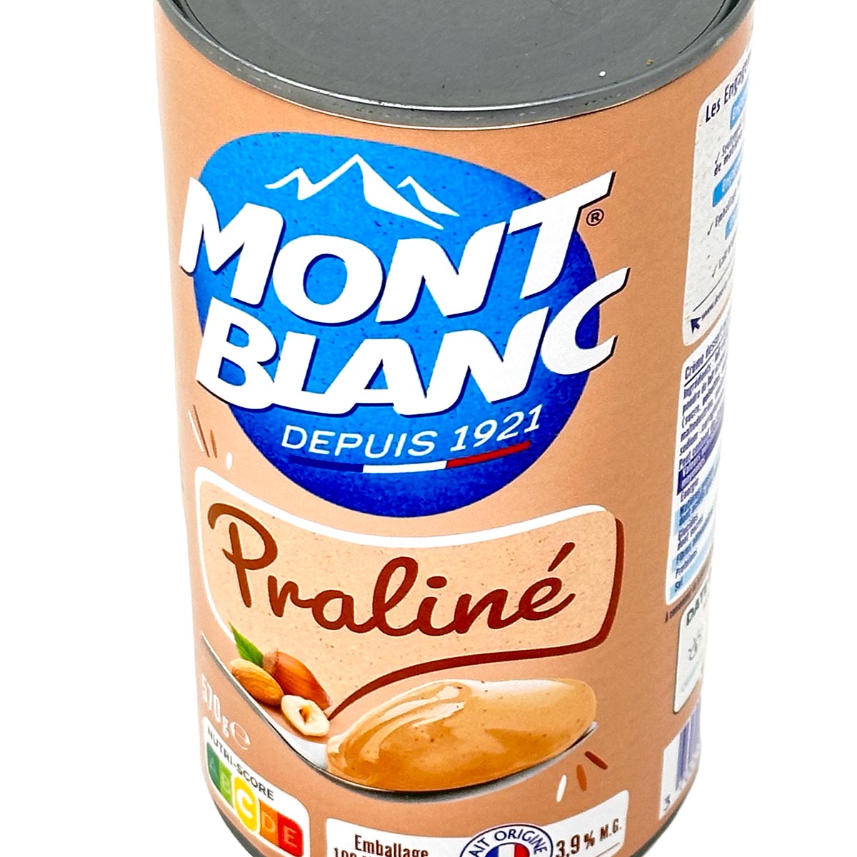 Mont Blanc Praliné Nougat Dessertcreme, 200g: Süße Genussmomente garantiert!