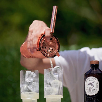 Bacanha Sirop Brut de Verveine Bio Eisenkraut Sirup – französischer Bio-Sirup aus Bio-Rohrzucker in Glasflasche, ideal für Cocktails und Desserts