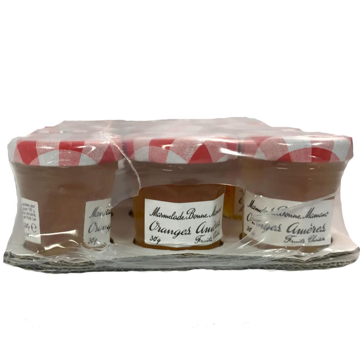 Bonne Maman Orangenmarmelade Oranges Amère französisch frisch natürliche Zutaten Einzelportionen praktisch unterwegs mitnehmen Frankreich hochwertige Qualität süß-bitterer Genuss