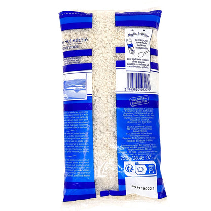 Grobes Meersalz Gros Sel de Guérande 750g - Natürliches Salzaroma aus der Bretagne