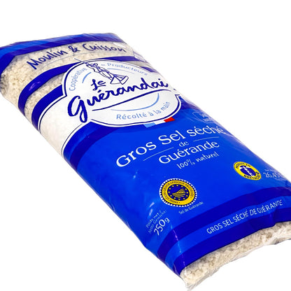 Grobes Meersalz Gros Sel de Guérande 750g - Natürliches Salzaroma aus der Bretagne