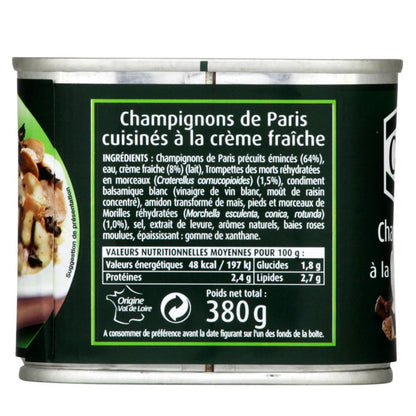 Cassegrain Champignons de Paris à la Crème fraîche - Pilzgenuss in cremiger Sauce