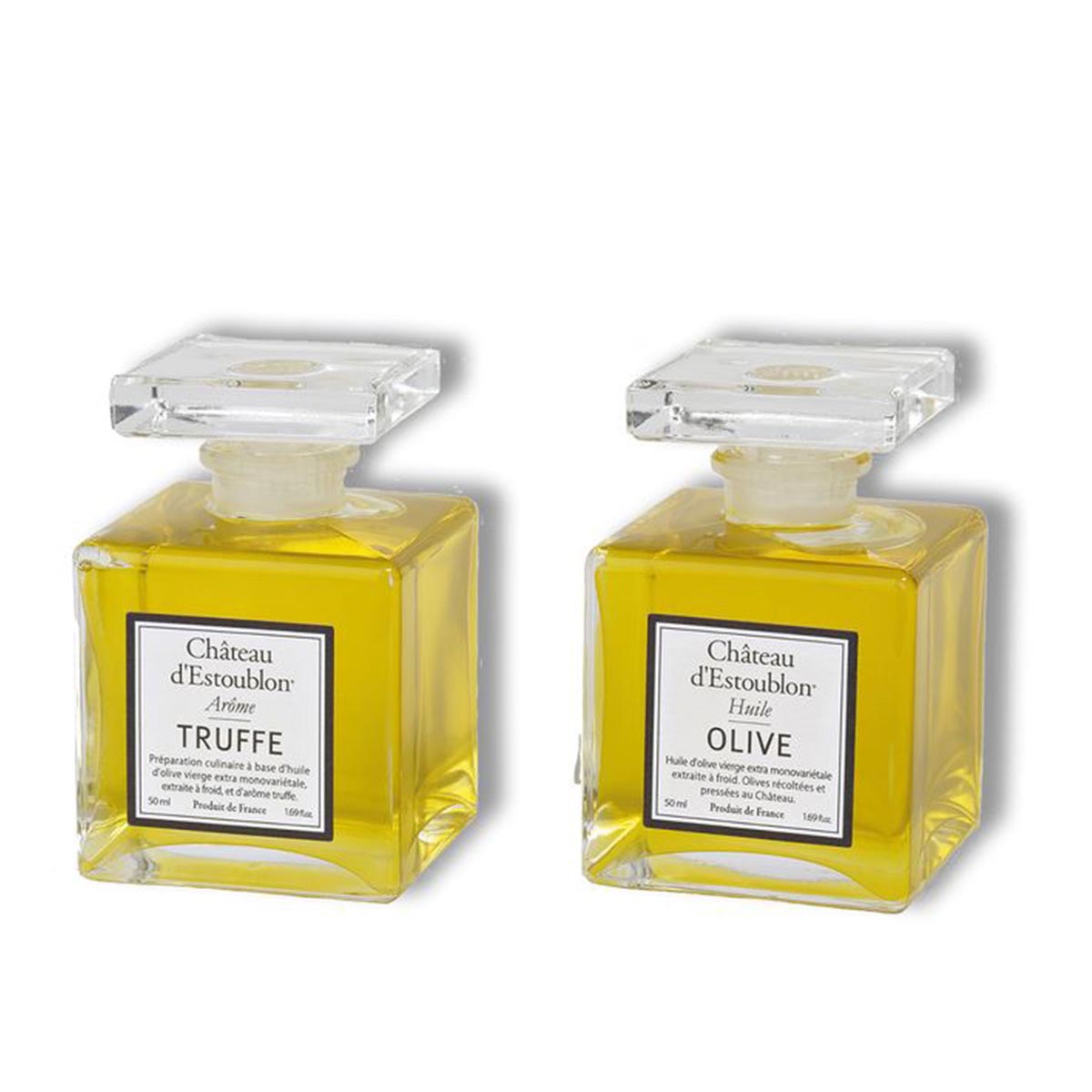 *MHD 31.07.2024* Château d’Estoublon Geschenkbox Olivenöl-Duo mit 2 Mini Flacons