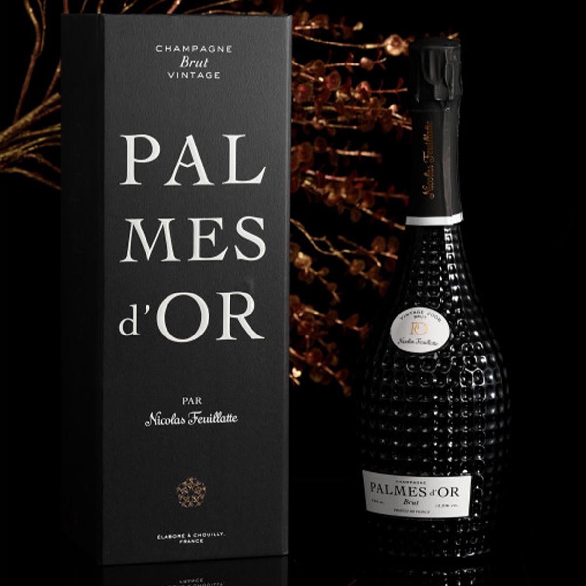 Champagne Nicolas Feuillatte Palmes d'Or Vintage 2008 brut (1 x 0.75 l)