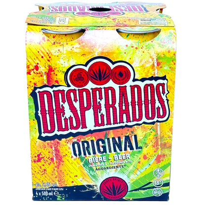 Desperados Original  Biermixgetränk mit Tequila 4 x 0,5 Liter Dose