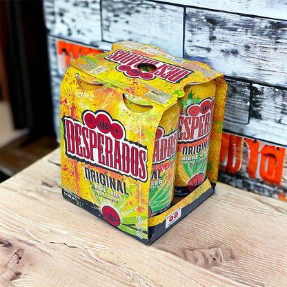 Desperados Original  Biermixgetränk mit Tequila 4 x 0,5 Liter Dose