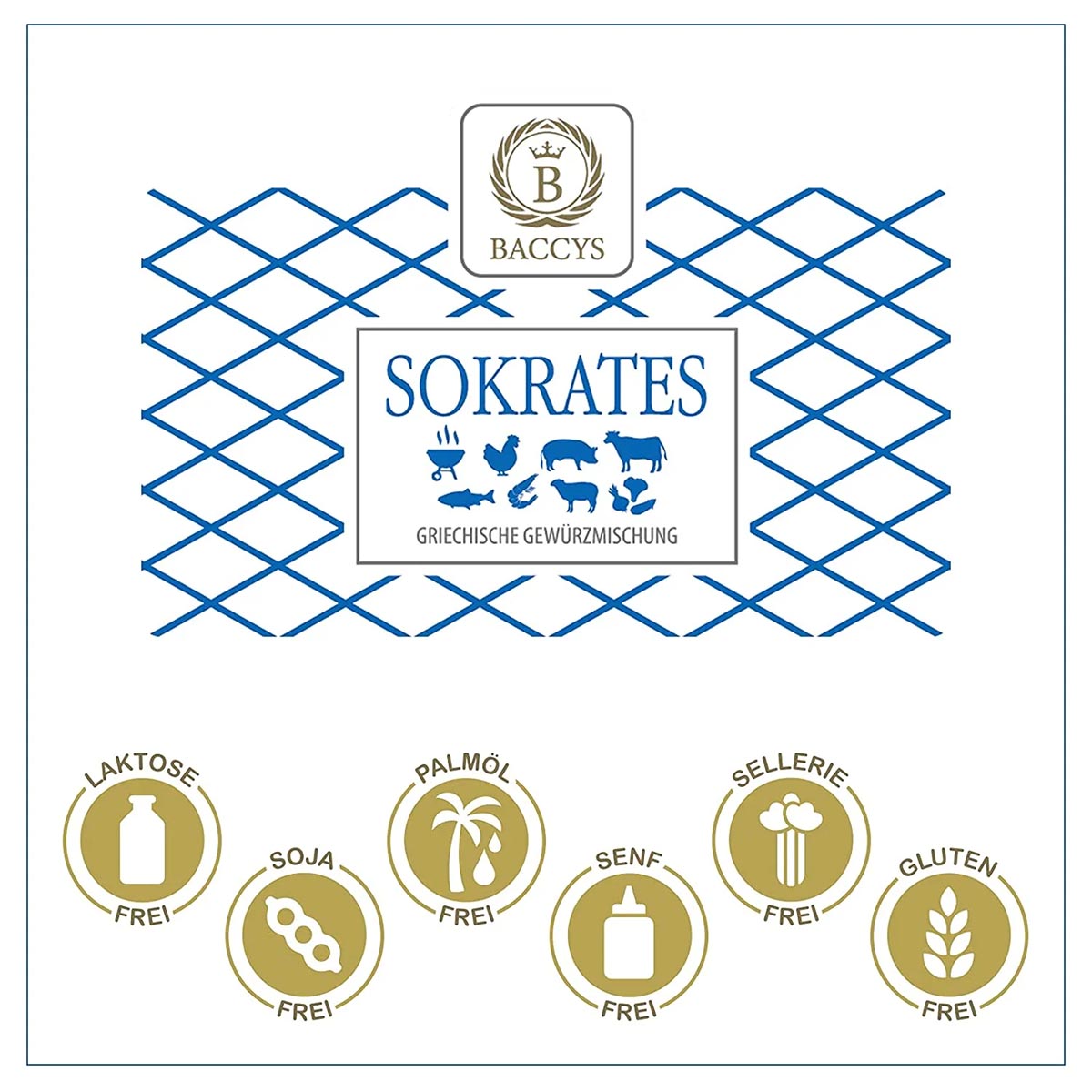 Die BACCYS Gewürzmischung große Auswahl an Geschmacksrichtungen und Größen