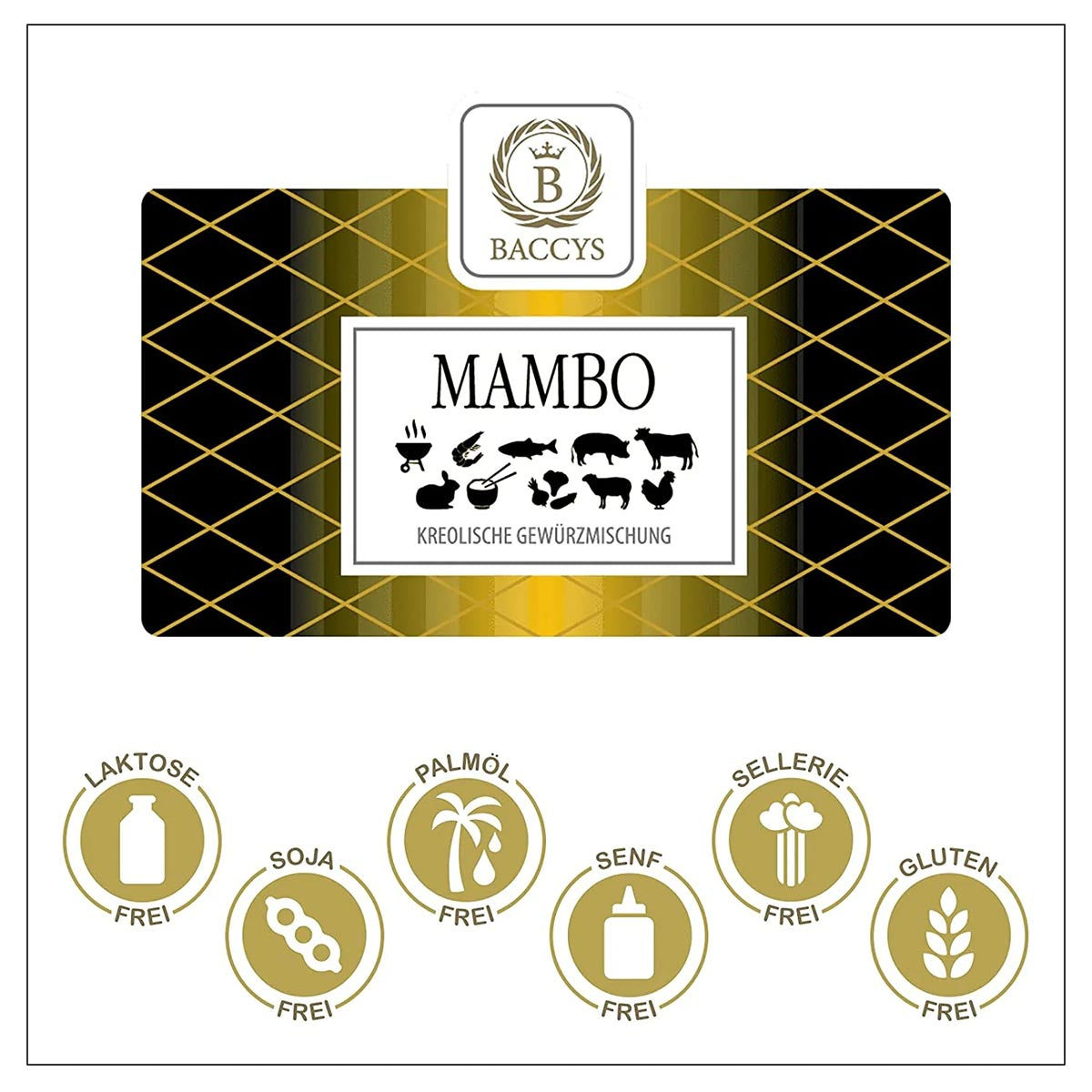 Die BACCYS Gewürzmischung große Auswahl an Geschmacksrichtungen und Größen