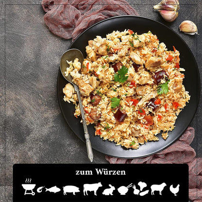 Die BACCYS Gewürzmischung große Auswahl an Geschmacksrichtungen und Größen