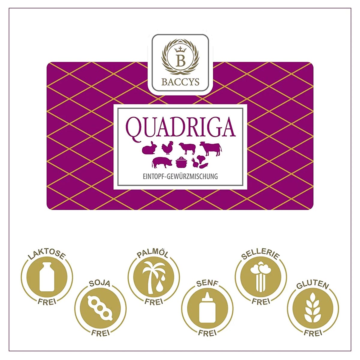 Die BACCYS Gewürzmischung große Auswahl an Geschmacksrichtungen und Größen