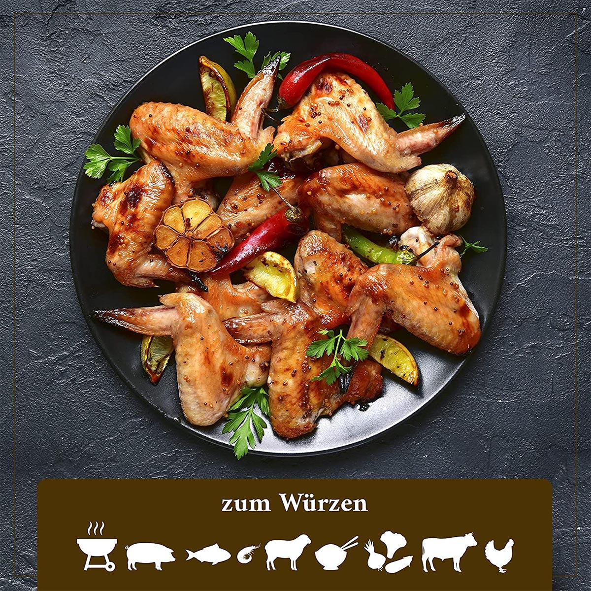 Die BACCYS Gewürzmischung große Auswahl an Geschmacksrichtungen und Größen