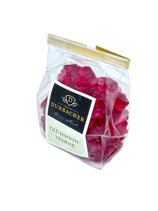 Durbacher Feine Kost - Fruchtgummi Glühweinsterne (ohne Alkohol) 150 Gramm