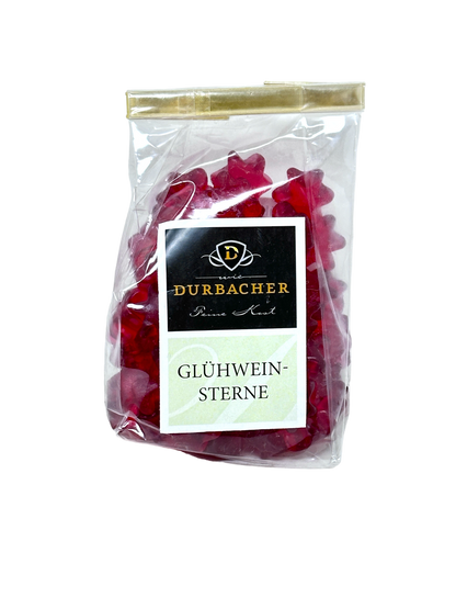 Durbacher Feine Kost - Fruchtgummi Glühweinsterne (ohne Alkohol) 150 Gramm