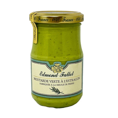 Edmond Fallot Moutarde Verte à L'Estragon - Französischer Estragon-Senf 210g