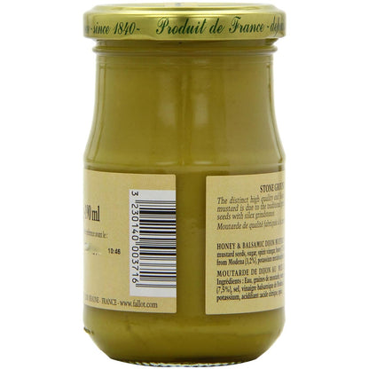 Fallot - Moutarde de Dijon au Miel et Vinaigre Balsamique  210g