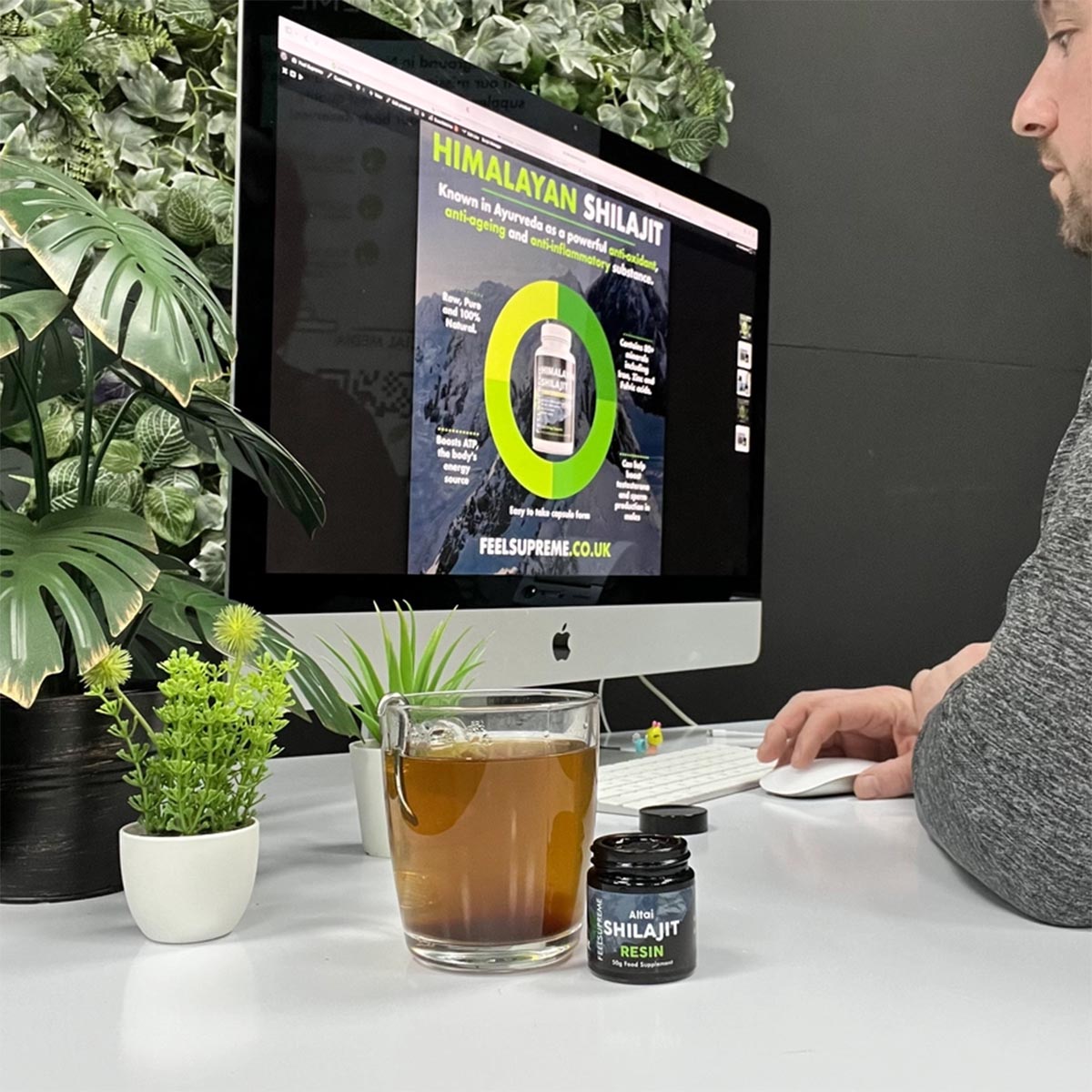 Feel Supreme Altai Shilajit Harz: 50 g mit über 80 Spurenelementen