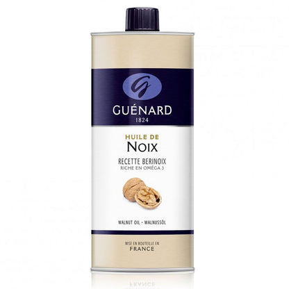 GUÉNARD 15 % natives Walnussöl 85% raffiniertes Walnussöl aus Frankreich 1 L