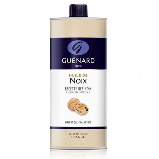 GUÉNARD 15 % natives Walnussöl 85% raffiniertes Walnussöl aus Frankreich 1 L