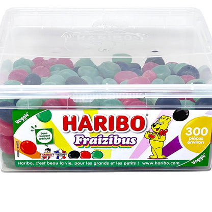 HARIBO Fraizibus: Fruchtig-süßer Genuss, 1230g, 300 Stück Großpackung