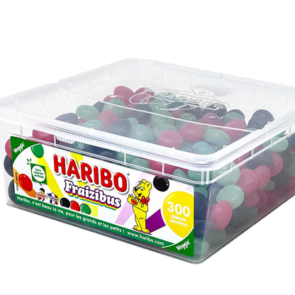 HARIBO Fraizibus: Fruchtig-süßer Genuss, 1230g, 300 Stück Großpackung