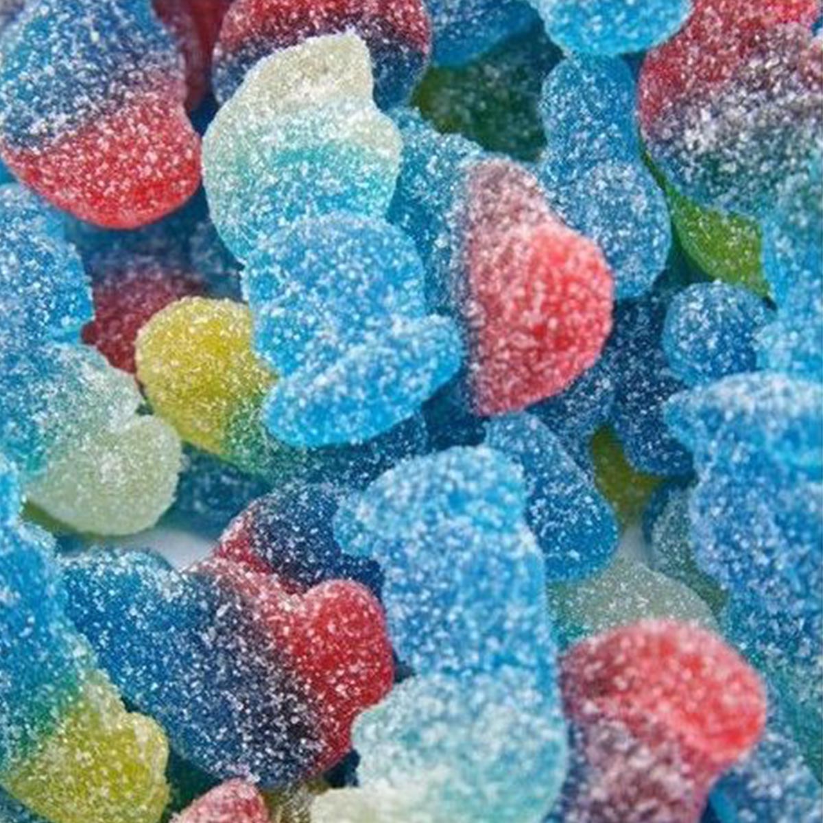 Haribo Les Schtroumpf Pik: Saure Schlümpfe, 1,2 kg - Naschen und Teilen!