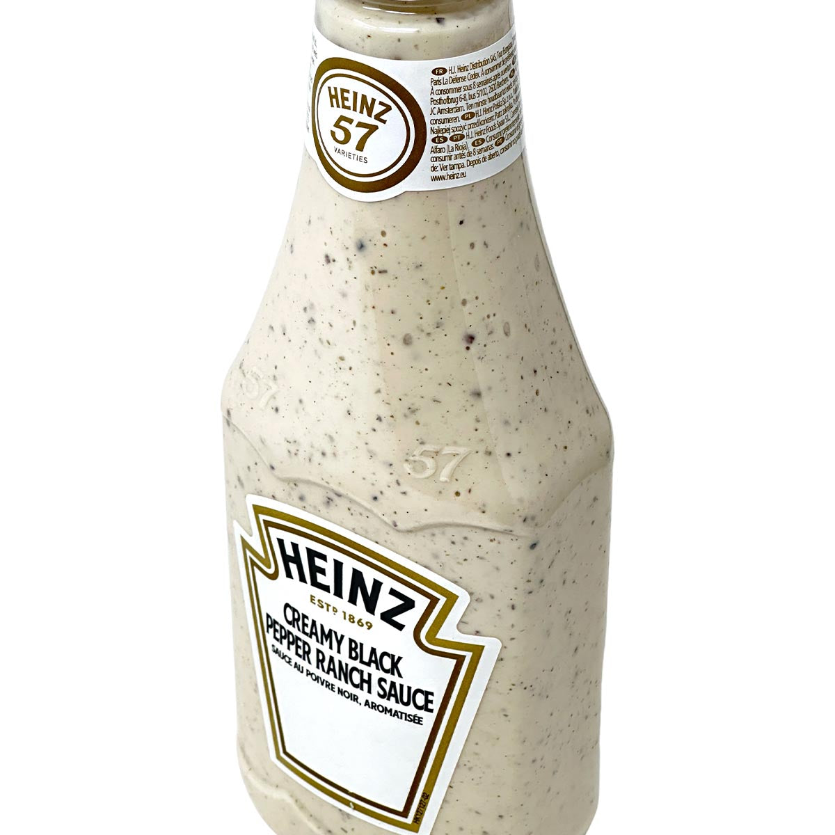 Heinz Cremige Sauce mit Schwarzem Pfeffer 875g: Perfekt zum Würzen und Verfeinern