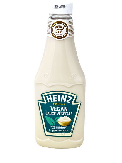 Heinz Vegane Mayonnaise in der Squeeze Flasche zum Verfeinern von Speisen 875 ml