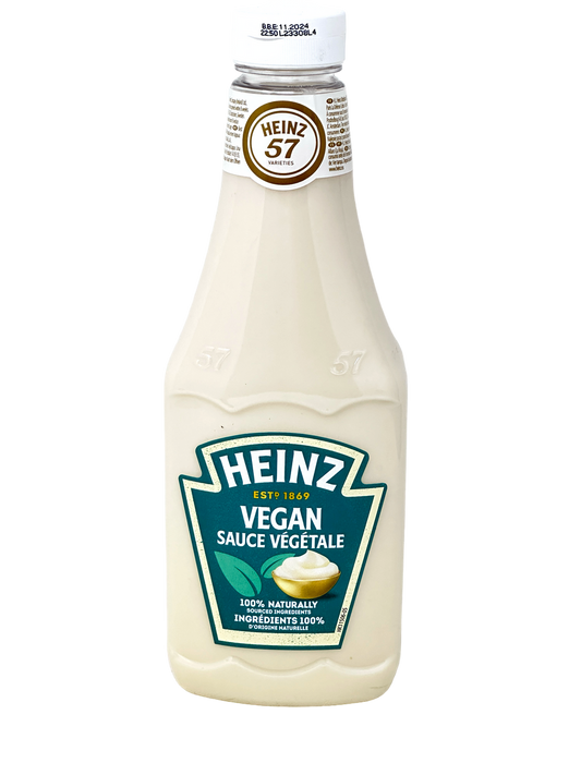 Heinz Vegane Mayonnaise in der Squeeze Flasche zum Verfeinern von Speisen 875 ml