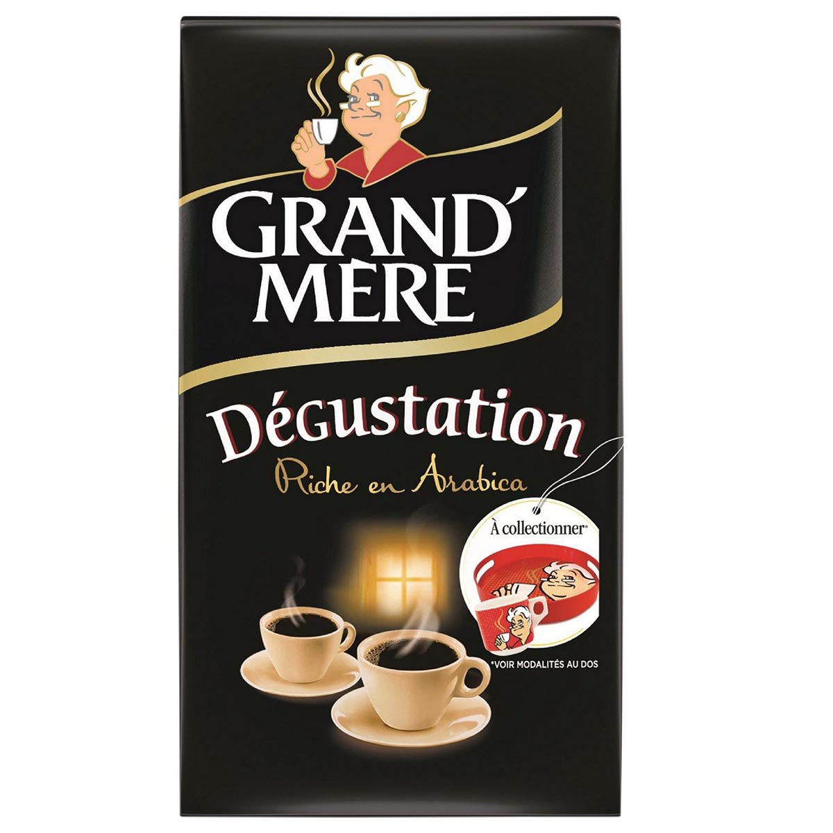 Kaffee Grand' Mère Dégustation - Gemahlener Kaffee 250g - Arabica