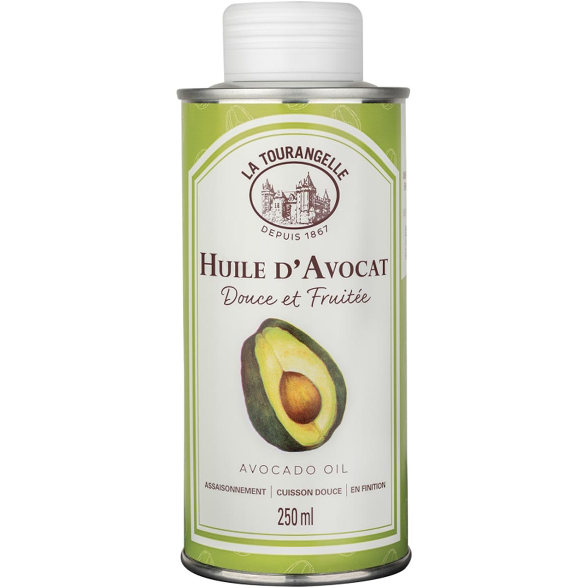 LA TOURANGELLE Avocado-Öl 250ml: Gesundes Kochen mit hochwertigem Gourmet-Öl