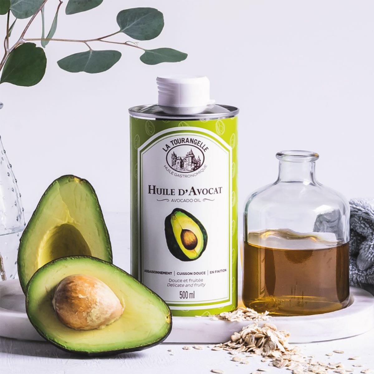 LA TOURANGELLE Avocado-Öl 250ml: Gesundes Kochen mit hochwertigem Gourmet-Öl