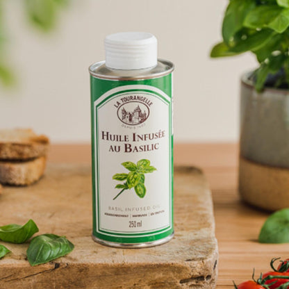 LA TOURANGELLE Basilikumöl 250ml - Handgefertigtes Gourmet-Öl