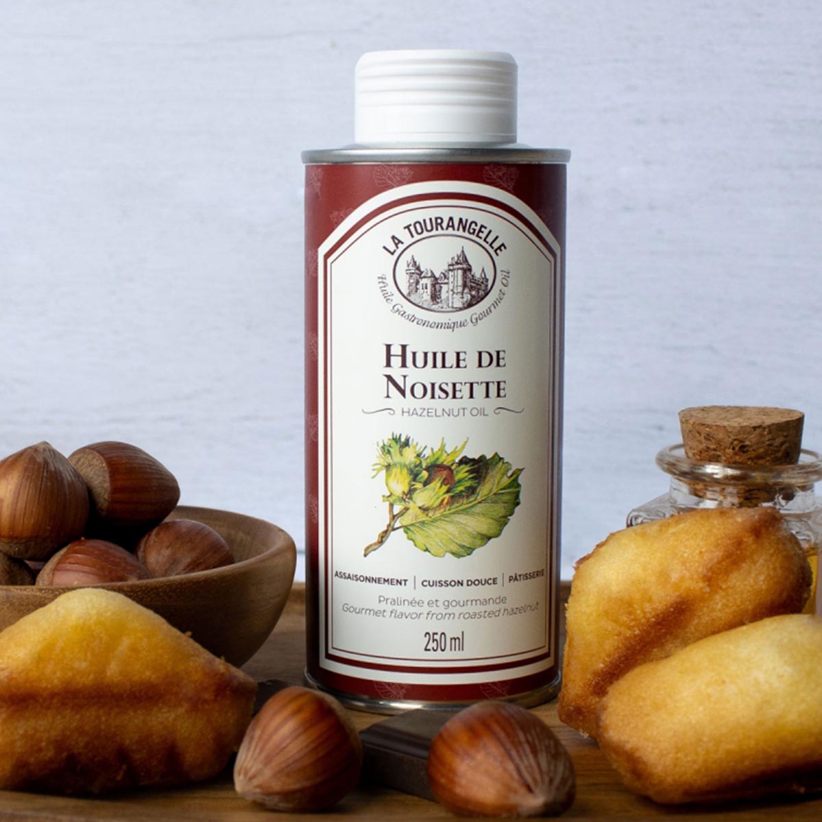 LA TOURANGELLE Haselnussöl - Feines Gourmet-Öl, 250ml