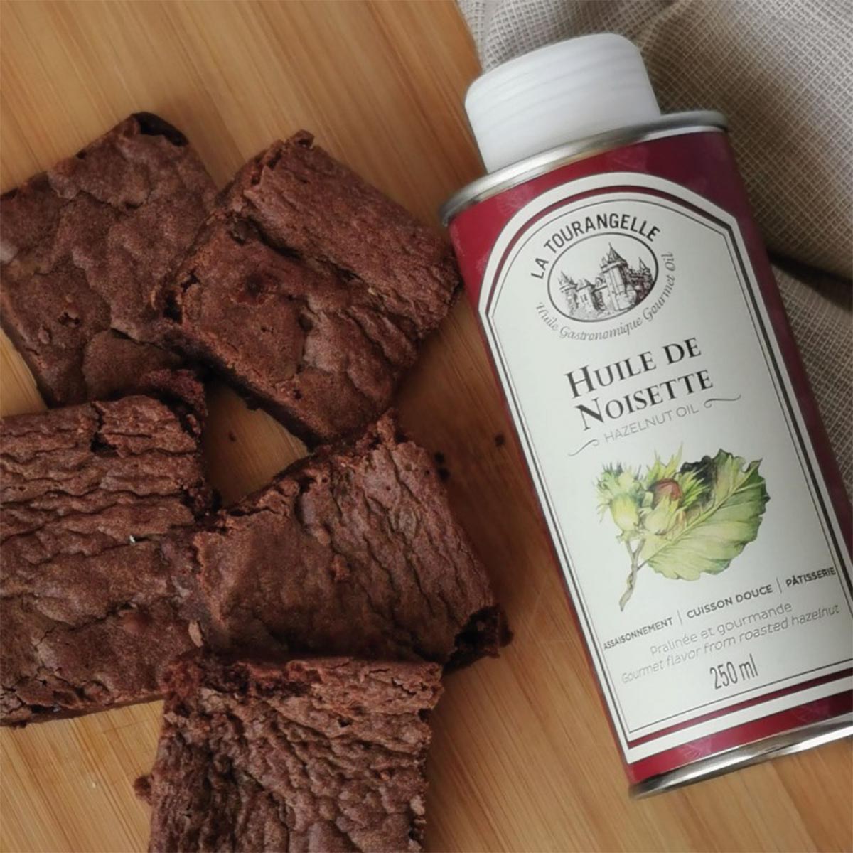 LA TOURANGELLE Haselnussöl - Feines Gourmet-Öl, 250ml