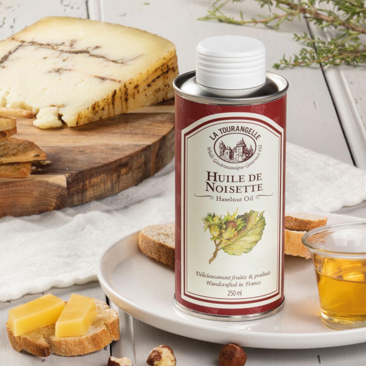 LA TOURANGELLE Haselnussöl - Feines Gourmet-Öl, 250ml