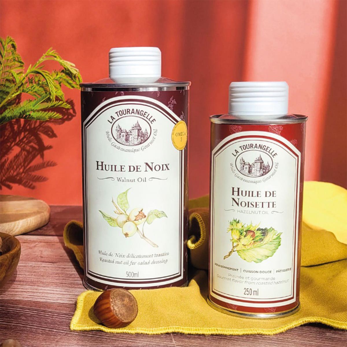 LA TOURANGELLE Haselnussöl - Feines Gourmet-Öl, 250ml