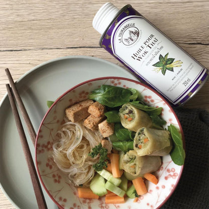 Exotisches LA TOURANGELLE Thai Wok Öl: Perfekt für authentische asiatische Aromen!