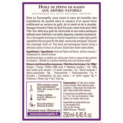 Exotisches LA TOURANGELLE Thai Wok Öl: Perfekt für authentische asiatische Aromen!