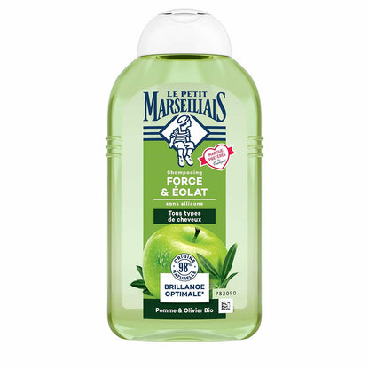 Le Petit Marseillais Shampoo Apfel & Olive 3x250ml – Sanfte Pflege für normales Haar