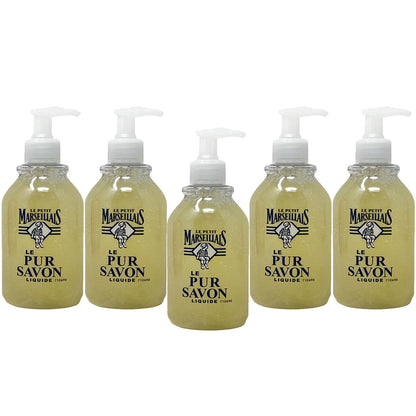 Le Petit Marseillais Flüssigseife Pur savon liquide 5 x 300 ml aus Frankreich