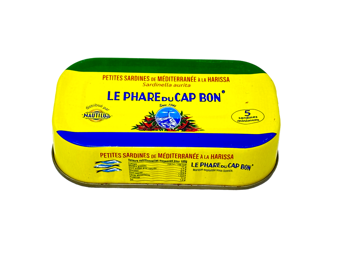 Le Phare Du Cap Bon Petites Harissa  kleine mediterrane Sardinen mit Harissa