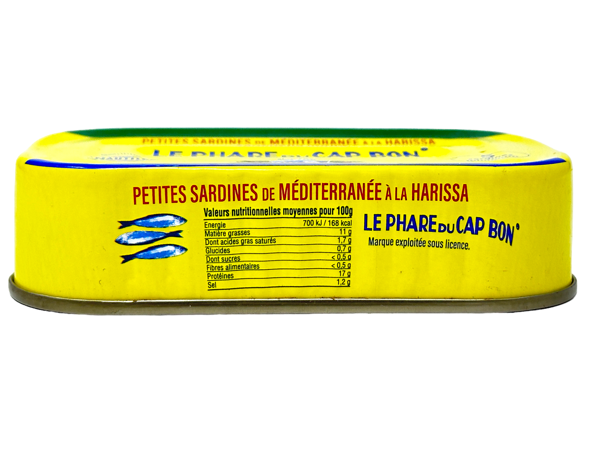 Le Phare Du Cap Bon Petites Harissa  kleine mediterrane Sardinen mit Harissa