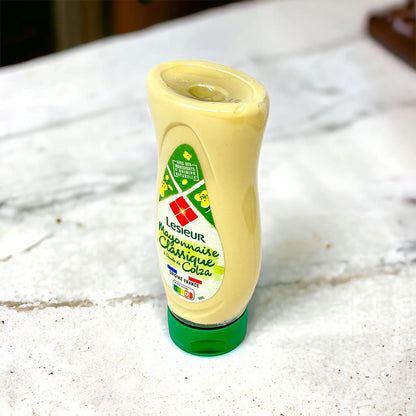 Lesieur klassische Mayonnaise mit Rapsöl in der praktischen Squeeze Flasche 425 Gr