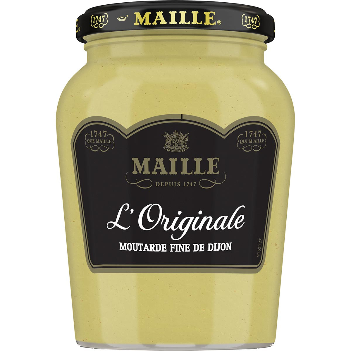 MAILLE Dijon Senf 'Fine de Dijon' 360g: Verfeinern Sie Ihre Gerichte